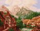 Картина за номерами Містечко в горах ©Сергій Лобач (KH2880) Идейка — фото комплектації набору