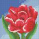 Картина из мозаики Маленький тюльпан ТМ Алмазная мозаика (UA-042, Без подрамника) — фото комплектации набора