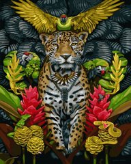 Картины по номерам Грация леопарда (BK-GX44789) (Без коробки)