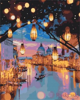 Картина по номерам Ночные огни Венеции (BS24915) BrushMe (Без коробки)