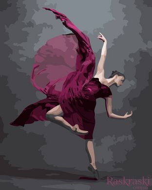 Картини за номерами Грація балерини (AS0997) ArtStory фото інтернет-магазину Raskraski.com.ua