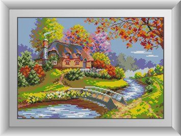 Картина алмазами Барви осені Dream Art (DA-30690) 31 х 45 см фото інтернет-магазину Raskraski.com.ua