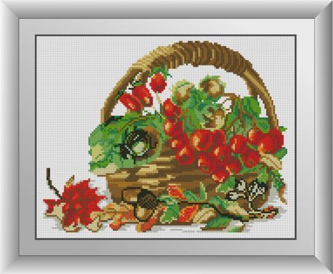 Картина стразами Горобина Dream Art (DA-30556) 29 х 37 см фото інтернет-магазину Raskraski.com.ua