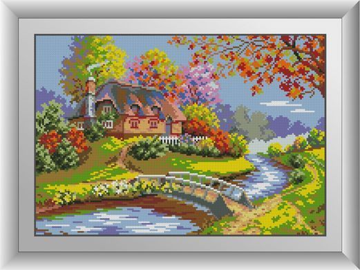 Картина алмазами Барви осені Dream Art (DA-30690) 31 х 45 см фото інтернет-магазину Raskraski.com.ua