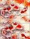 Картины по номерам на дереве Карпы кои (ASW097) ArtStory — фото комплектации набора