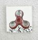 Спинер Tri Fidget (Бордово-белый)