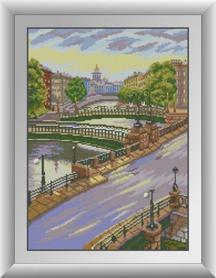 Алмазная живопись Городской пейзаж Dream Art (DA-30981, Без подрамника) 36 x 50 см фото интернет-магазина Raskraski.com.ua