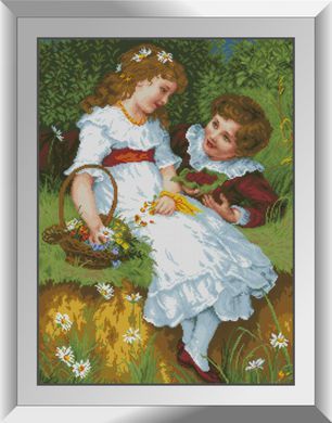 Мозаїка алмазна Невинність Dream Art (DA-31431) 53 x 72 см фото інтернет-магазину Raskraski.com.ua