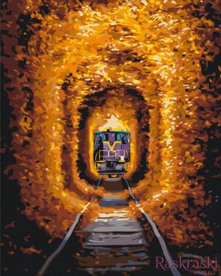 Картина по номерам Тоннель любви и поезд © Sergiy Stepanenko (BSM-B53789) фото интернет-магазина Raskraski.com.ua