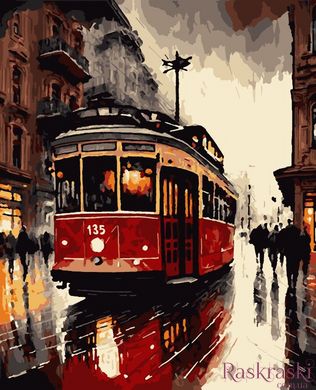 Картина по номерам Осенний трамвай (PN8137) Artissimo (Без коробки)