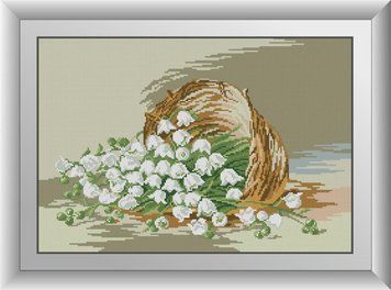 Мозаика алмазная Подснежники Dream Art (DA-30881, Без подрамника) 38 x 56 см фото интернет-магазина Raskraski.com.ua