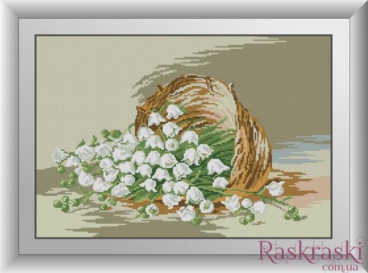 Картина алмазная вышивка Подснежники Dream Art (DA-30881, Без подрамника) фото интернет-магазина Raskraski.com.ua