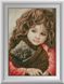 Картина алмазная вышивка Девочка с кошкой Dream Art (DA-30746, Без подрамника) — фото комплектации набора
