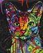 Картина за номерами Абиссинська кішка (BSM-B9868) — фото комплектації набору