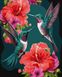 Картина по номерам Изумрудные колибри с красками металлик extra ©art_selena_ua (KH6581) Идейка — фото комплектации набора