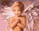 Картина по номерам Голубоглазый ангел (KH2315) Идейка — фото комплектации набора