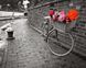 Раскраски по номерам Велосипед с цветочной корзиной (VP695) Babylon — фото комплектации набора