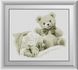 Алмазна мозаїка Крихітка з ведмедиком Dream Art (DA-30691) — фото комплектації набору