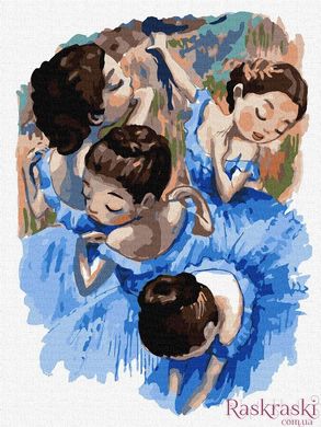 Картина за номерами Тендітні балерини (KHO4886) Идейка (Без коробки)