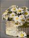 Картина за номерами на дереві Ромашки в кошику (ASW087) ArtStory — фото комплектації набору