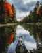 Картина по номерам Щенок у озера (BRM39251) — фото комплектации набора