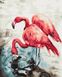 Картина по номерам Акварельные фламинго © Karolina Bundash (BSM-B53592) — фото комплектации набора