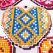 Алмазна мозаїка Сердечки двосторонні у картонній коробці (комплект) ТМ Алмазна мозаіка (DMSk-008) — фото комплектації набору