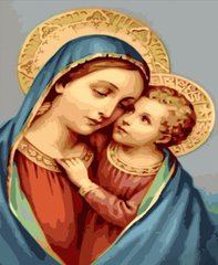 Картина по номерам Мария и Иисус (SR-GS560) Strateg (Без коробки)