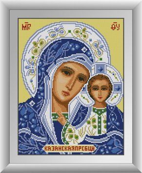 Мозаика алмазная Пресвятая Богородица Казанская Dream Art (DA-30693, Без подрамника) 30 х 39 см фото интернет-магазина Raskraski.com.ua