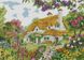 Картина из страз Дом в саду (40 х 55 см) Dream Art (DA-31789, Без подрамника) — фото комплектации набора