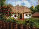 Картина за номерами на дереві Український будиночок (ASW103) ArtStory — фото комплектації набору