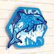 Деревянные 3d раскраски Дельфин в море Wortex Woods (3DP11008)