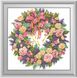 Картина алмазна вишивка Вінок з троянд Dream Art (DA-30377) — фото комплектації набору