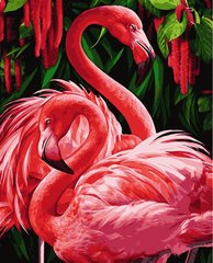 Картина по номерам Фламинго (PNX5740) Artissimo (Без коробки)