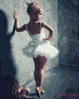 Картина по номерам Юная балерина (BK-GX37992) (Без коробки)