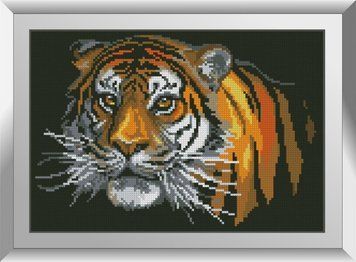 Набор алмазной вышивки Тигр Dream Art (DA-31257, Без подрамника) 23 x 34 см фото интернет-магазина Raskraski.com.ua