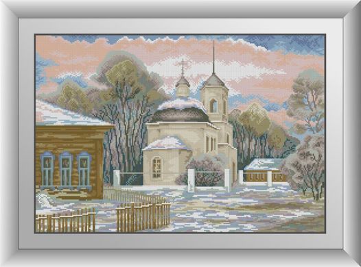 Алмазная мозаика Морозное утро Dream Art (DA-30907, Без подрамника) 42 x 63 см фото интернет-магазина Raskraski.com.ua
