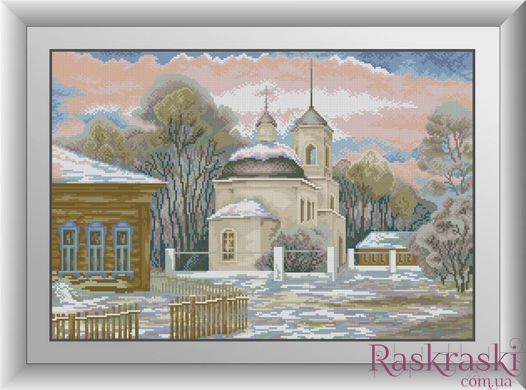Картина алмазна вишивка Морозний ранок Dream Art (DA-30907) фото інтернет-магазину Raskraski.com.ua