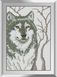 Набор алмазная мозаика Взгляд волка Dream Art (DA-31207, Без подрамника) — фото комплектации набора