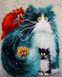 Раскраски по номерам Мама кошка (VP874) Babylon — фото комплектации набора