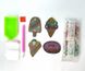 Картина стразами Магнитики алмазная мозаика Сладости ColorArt (CLR-FM52, ) — фото комплектации набора