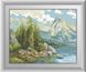 Картина из страз Озеро в горах Dream Art (DA-30547, Без подрамника) — фото комплектации набора
