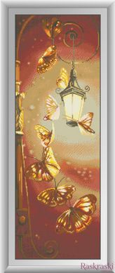 Картина алмазная вышивка Танец бабочек (полная зашивка, квадратные камни) Dream Art (DA-30307, Без подрамника) фото интернет-магазина Raskraski.com.ua