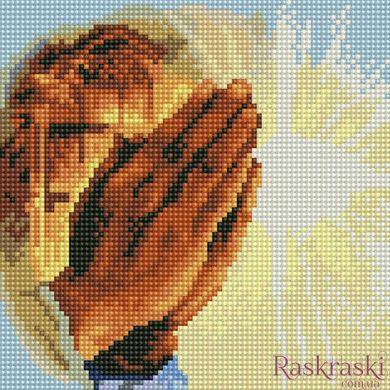Набор алмазная мозаика Молитва ColorArt (CLR-PDD1201, На подрамнике) фото интернет-магазина Raskraski.com.ua