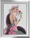 Набір алмазна вишивка Леді з трояндою Dream Art (DA-31384) — фото комплектації набору