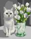 Картины по номерам Белая весна (KH4319) Идейка — фото комплектации набора