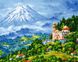 Картина раскраска Деревня в Альпах (BRM5563) — фото комплектации набора