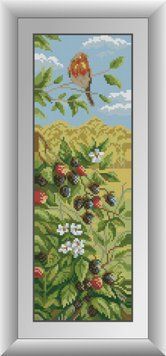Картина мозаїка Літній щебет Dream Art (DA-30835) 16 x 47 см фото інтернет-магазину Raskraski.com.ua