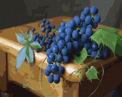 Уценка Картина по номерам Спелая гроздь (UC-BK-GX30592) (Без коробки)