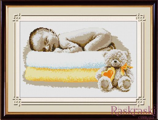 Набір алмазна мозаїка Солодкий сон малюка Dream Art (DA-30561) фото інтернет-магазину Raskraski.com.ua